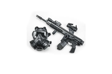 Image of A3 Industries +10 Degree Picatinny Mini Modular Vertical Foregrip - 2in Grooved Grip