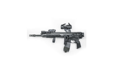 Image of A3 Industries +10 Degree Picatinny Mini Modular Vertical Foregrip - 2in Grooved Grip