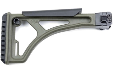 Image of A3 Industries PFS-X Polymer Folding Stock, Olive Drab Green, PFS-X-ODG
