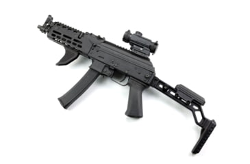 Image of A3 Industries Kalashnikov KP9 Folding AK Stock - Offset Extension Buttplate w/ A3T Rubber Pad