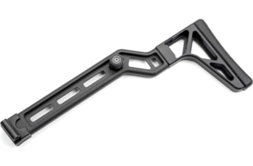 Image of A3 Industries Kalashnikov KP9 Folding AK Stock - Offset Extension w/Xtendo Narrow Buttplate, Black, DFS-KP9-OFF-BP5