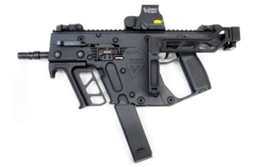 Image of A3 Industries Kriss Vector Angled Foregrips, MJF Nylon, Black, AFG-101