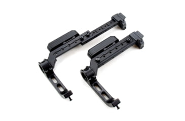 Image of A3 Industries Adjustable Length Modular Folding Brace, Aluminum Steady, Offset Extension, Black, 6-1/8in-9-1/2in, ALMB-OFF-ASB