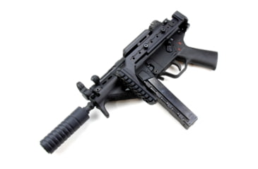 Image of A3 Industries Adjustable Length Modular Folding Stock, Offset Extension, Magpul 2 Butt-Plate, Black, 6-1/8in-9-1/2in, ALMS-OFF-MP2