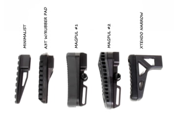Image of A3 Industries w/A3T Rubber Pad Aluminum Butt-Plate, BP2