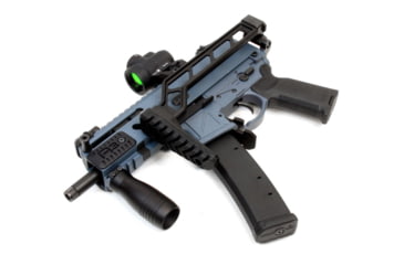 Image of A3 Industries Compact Modular Vertical Foregrips, Compact Single-Slot M-Lok Mounting Base With 3in Knurled Grip, Aluminum, Black, VFG-155