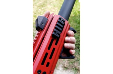 Image of A3 Industries Large M-LOK Angled Foregrip w/ Integrated Handstop, MJF Polymer, Black, AFG-107