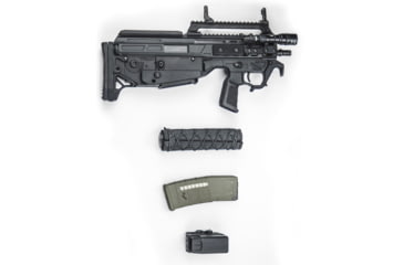 Image of A3 Industries Modular Rail Riser And Carry Handle, Black, 1.25in Height, 9.1in Length, MPR-125-910