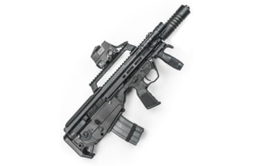 Image of A3 Industries Modular Rail Riser And Carry Handle, Black, 1.25in Height, 9.1in Length, MPR-125-910