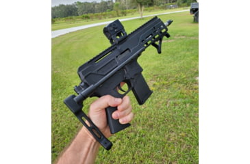 Image of A3 Industries Modular Telescoping Brace, Tailhook Configuration, Black, 8.75, MTB-8.75-THA