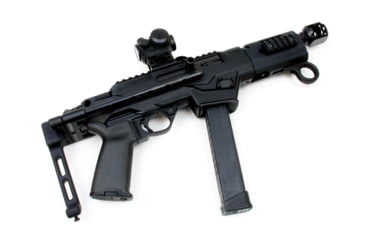 Image of A3 Industries Modular Telescoping Brace, Tailhook Configuration, Black, 8.75, MTB-8.75-THA