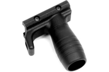 Image of A3 Industries Modular Vertical Foregrip For B&amp;T APC-K, 100 Degree, w/ Hand-Stop And 2.00In Grooved Aluminum Grip, Polymer Base, Black, VFG-145