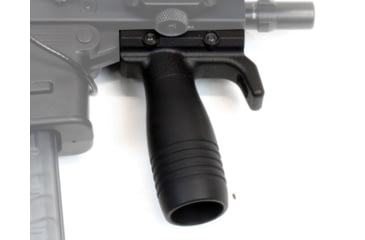 Image of A3 Industries Modular Vertical Foregrip For B&amp;T APC-K, 100 Degree, w/ Hand-Stop And 2.75In HK Grooved Aluminum Grip, Polymer Base, Black, VFG-141