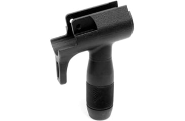 Image of A3 Industries Modular Vertical Foregrip For HK MP5-K, 100 Degree, w/ Hand-Stop And 3in Knurled Aluminum Grip, Black, VFG-162
