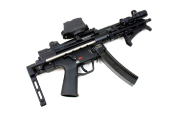 Image of A3 Industries Omni Angled Foregrip, M-LOK, MJF Polymer, Black, AFG-131