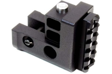 Image of A3 Industries Rear Stock Adapter for B&amp;T GHM9, Polymer/Aluminum, Picatinny, Black, RSA004