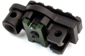 Image of A3 Industries Rear Stock Adapter for HK MP5-K/SP5-K, 6061 T6 Aluminum, Picatinny, Black, RSA013