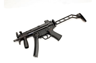 Image of A3 Industries Rear Stock Adapter for HK MP5-K/SP5-K, 6061 T6 Aluminum, Picatinny, Black, RSA013