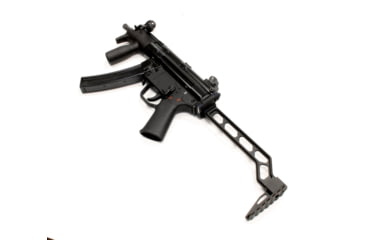 Image of A3 Industries Rear Stock Adapter for HK MP5-K/SP5-K, 6061 T6 Aluminum, Picatinny, Black, RSA013