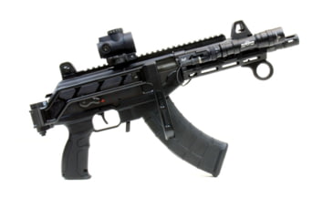 Image of A3 Industries Rear Stock Adapter for Iwi Galil Ace, 6061 T6 Aluminum, Picatinny, Black, RSA017