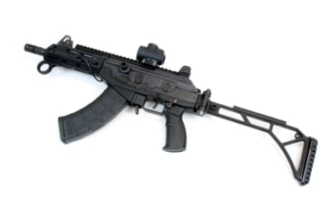 Image of A3 Industries Rear Stock Adapter for Iwi Galil Ace, 6061 T6 Aluminum, Picatinny, Black, RSA017