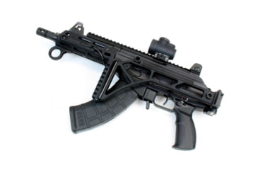 Image of A3 Industries Rear Stock Adapter for Iwi Galil Ace, 6061 T6 Aluminum, Picatinny, Black, RSA017