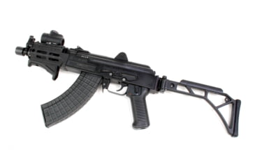 Image of A3 Industries Skelestock Skeleton Stock, 6061 T6 Aluminum, A3T Picatinny Hinge, 9.5in, Black, SK-H2-9.50