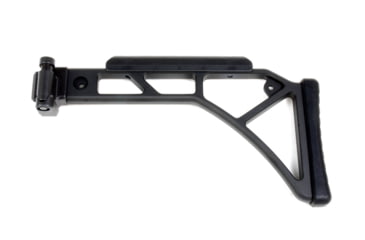 Image of A3 Industries Skelestock Skeleton Stock, 6061 T6 Aluminum, A3T Picatinny Hinge, 9.5in, Black, SK-H2-9.50