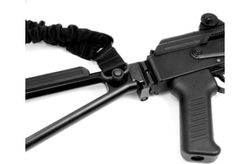 Image of A3 Industries Triangle Folding Complete Buttstock, Gen 2, Picatinny Mount, 6061 T6 Aluminum, Black, TS-PIC-A