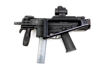 Image of A3 Industries Triangle Folding Complete Buttstock, Gen 2, Picatinny Mount, 6061 T6 Aluminum, Black, TS-PIC-A