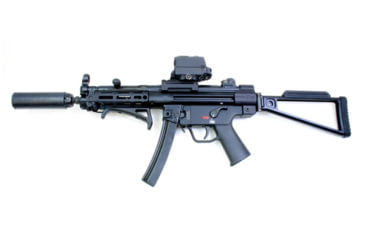 Image of A3 Industries Triangle Folding Complete Buttstock, Gen 2, Picatinny Mount, 6061 T6 Aluminum, Black, TS-PIC-A