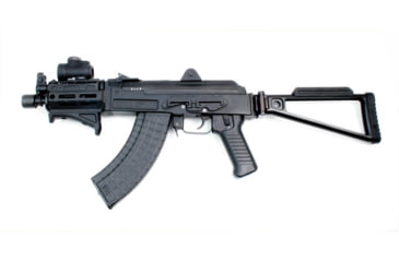 Image of A3 Industries Triangle Folding Complete Buttstock, Gen 2, Picatinny Mount, 6061 T6 Aluminum, Black, TS-PIC-A