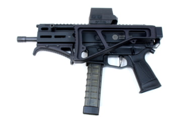 Image of A3 Industries UMP/ MP5 Right/Left Folding Style Buttstock,Standard A3T 2-bolt Hinge, Black, UMPS-2B