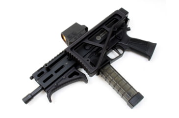 Image of A3 Industries UMP/ MP5 Right/Left Folding Style Buttstock,Standard A3T 2-bolt Hinge, Black, UMPS-2B