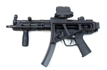 Image of A3 Industries UMP/ MP5 Right/Left Folding Style Buttstock,Standard A3T 2-bolt Hinge, Black, UMPS-2B