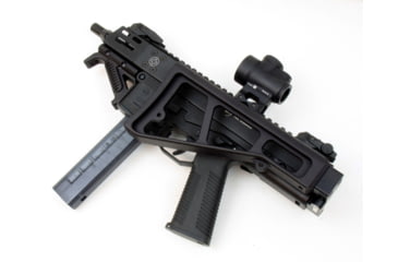 Image of A3 Industries UMP/ MP5 Right/Left Folding Style Buttstock,Standard A3T 2-bolt Hinge, Black, UMPS-2B