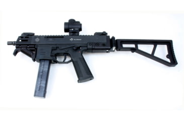 Image of A3 Industries UMP/ MP5 Right/Left Folding Style Buttstock,Standard A3T 2-bolt Hinge, Black, UMPS-2B