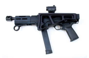 Image of A3 Industries UMP/ MP5 Right/Left Folding Style Buttstock,Standard A3T 2-bolt Hinge, Black, UMPS-2B