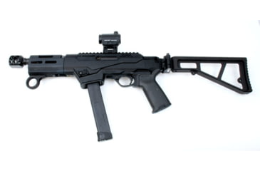 Image of A3 Industries UMP/ MP5 Right/Left Folding Style Buttstock,Standard A3T 2-bolt Hinge, Black, UMPS-2B