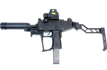 Image of A3 Industries UZI PRO Angled Foregrip with Guard and M-Lok Rail, Black, AFG-129