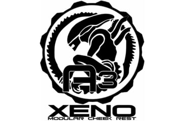 Image of A3 Industries Xeno Cheek Riser, For Straight Extension, No Cover Plate, XCRU-110