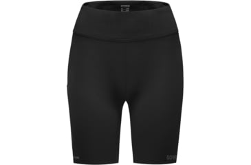 Image of GOREWEAR CONCURVE Short Running Tights Womens in Black Medium 8-10 Form fit 766A6B68, 101053-9900-40