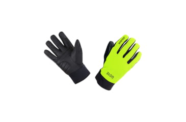 Image of GOREWEAR C5 GORE-TEX Thermo Gloves in Neon Yellow/Black 3XL Waterproof 9A4B6961, 100563-0899-11