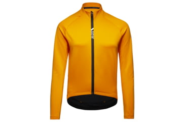 Image of GOREWEAR Mens C5 Thermo Cycling Jersey in Bright Orange Small Form fit C1B15DEC, 100641-AW00-M