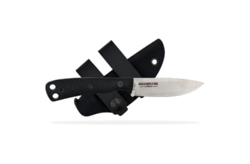 Image of Shield Arms ASCENT MINI - BLACK, DROP POINT, PLAIN EDGE, 2.9 BLADE, G10 HANDLE AE9BD1DC, SLDSKTASCMINISWBLKG10