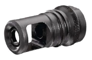 Image of AAC 104035 90T Taper Muzzle Brake 5.56mm 1/2-28 TPI 17-4 SS Black Nitride