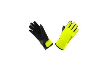 Image of GOREWEAR GORE-TEX Insulated Gloves in Neon Yellow/Black Medium Waterproof 1AF2F1CB, 101089-0899-7