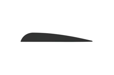 Image of AAE Elite Plastifletch Vanes, Black 3.875 in. 100 pk. 16645