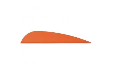 Image of AAE Elite Plastifletch Vanes, Fire Orange 2.875 in. 100 pk. EPA26FO100