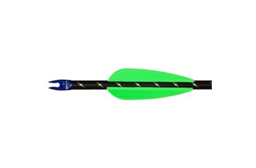 Image of AAE Elite Plastifletch Vanes, Neon Green 2.375 in. 100 pk. EPA23BG100